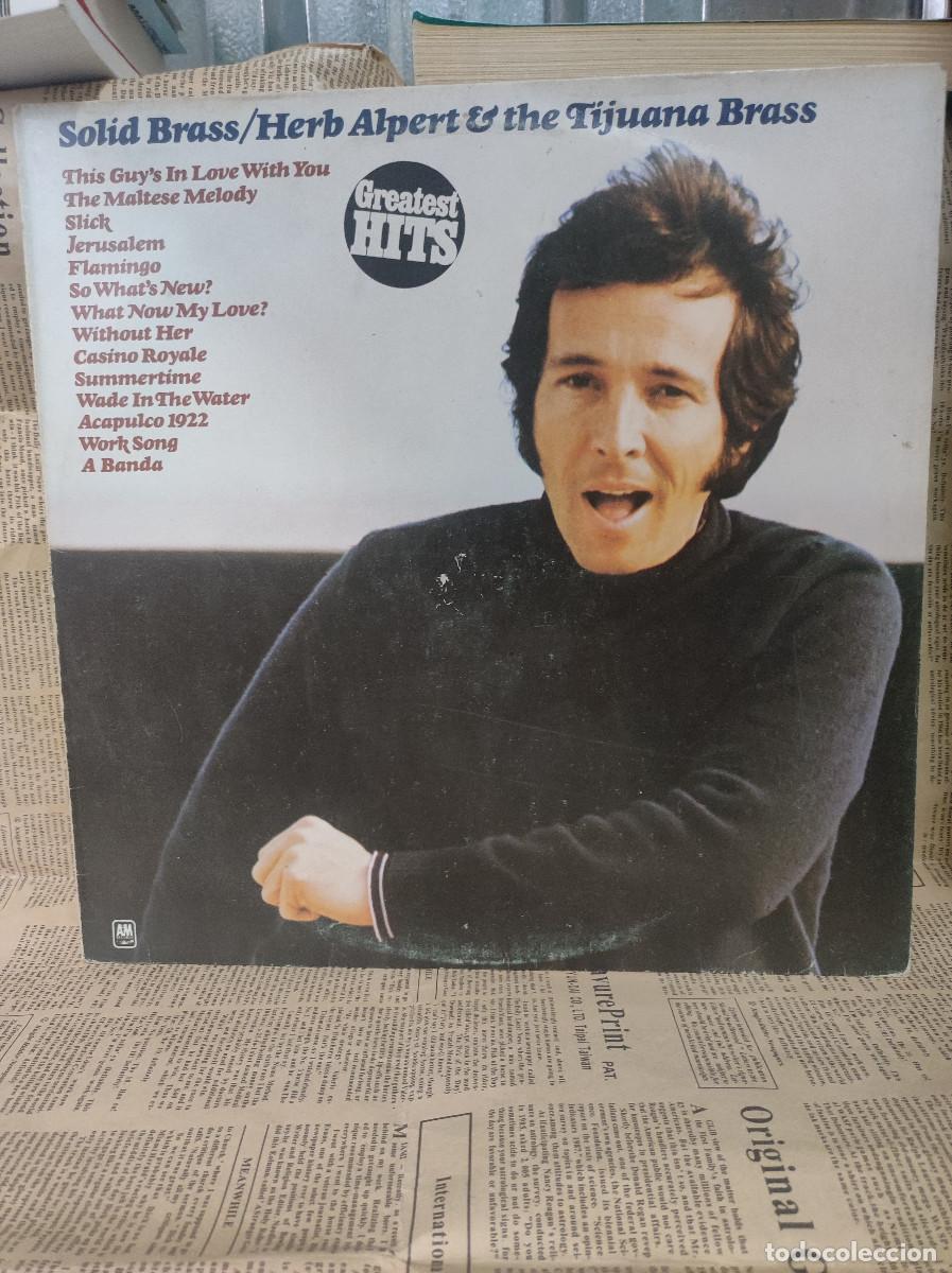 Discos de vinilo: Herb Alpert & The Tijuana Brass &ndash; Solid Brass - Foto 1