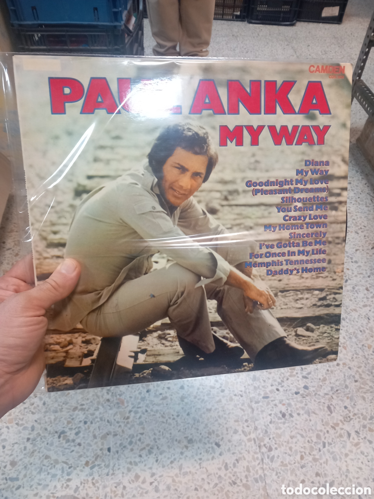 Discos de vinil: ARKANSAS1980 PACC274 OPTIMO ESTADO GENERAL PAUL LANKA MY WAY RECOP