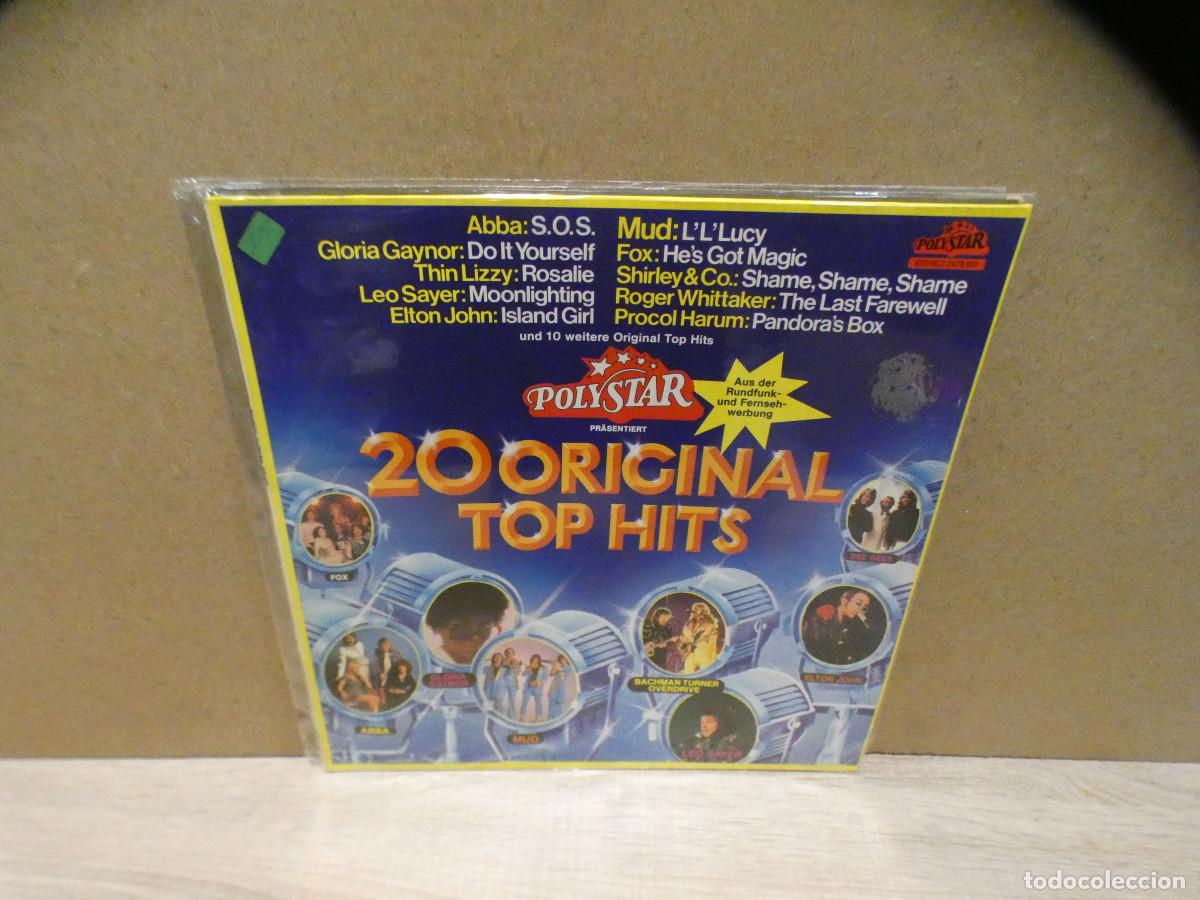 Discos de vinil: ARKANSAS1980 PACC274 LP OPTIMO ESTADO GENERAL 20 ORIGINAL TOP HITS ARTISTAS TAPA