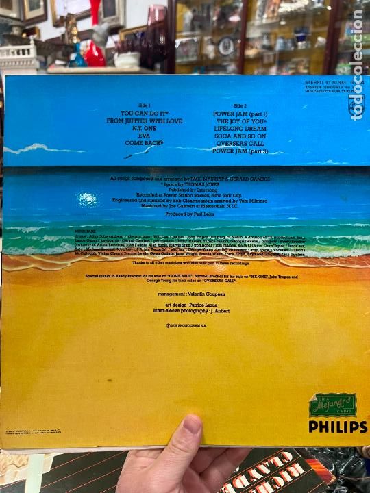Discos de vinilo: LP PAUL MAURIAT PLUS - OVERSEAS CALL - Foto 2