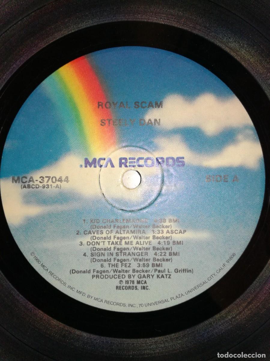 Discos de vinilo: STEELY DAN-THE ROYAL SCAM-ORIGINAL USA - Foto 3