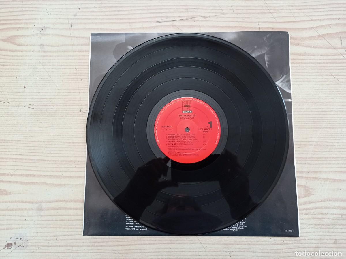 Discos de vinilo: Emilio Aragon - Eso Es Asi! LP - Foto 3