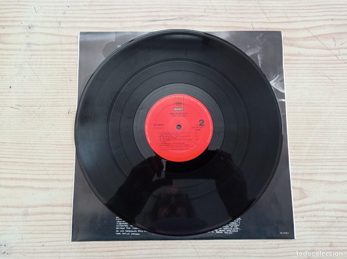 Discos de vinilo: Emilio Aragon - Eso Es Asi! LP - Foto 4