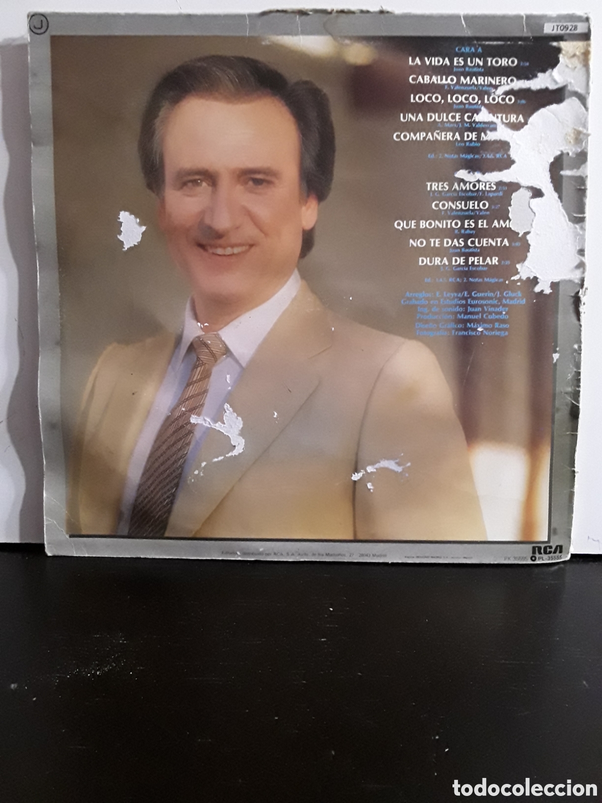 Discos de vinilo: Manolo Escobar &lrm;&ndash; Vive La Vida - Foto 2