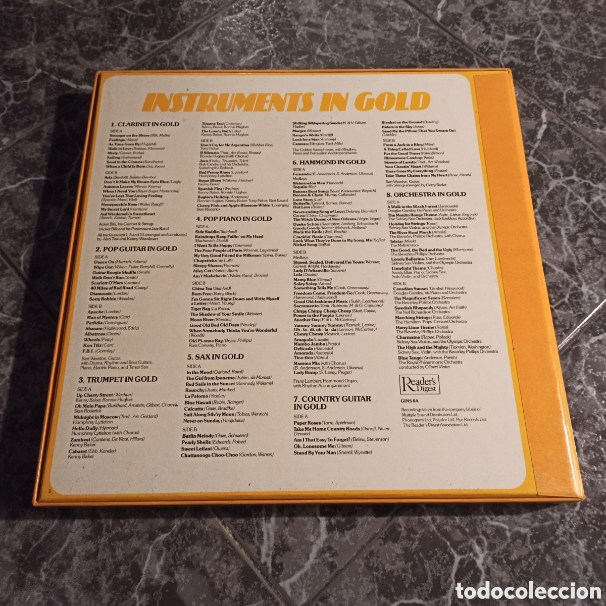 Discos de vinilo: Instruments In Gold (8xLP, Comp + Box) - Foto 2