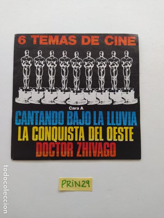 Discos de vinilo: 6 Temas de Cine - Foto 1