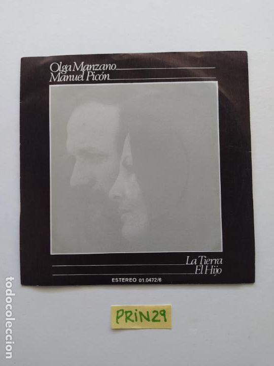 Discos de vinilo: Olga Manzano Manuel Pic&oacute;n - Foto 1