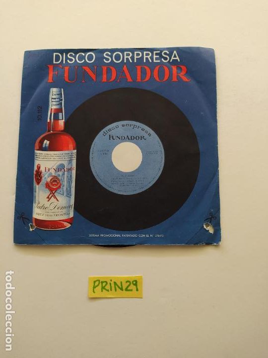 Discos de vinilo: Disco sorpresa fundador - Foto 1