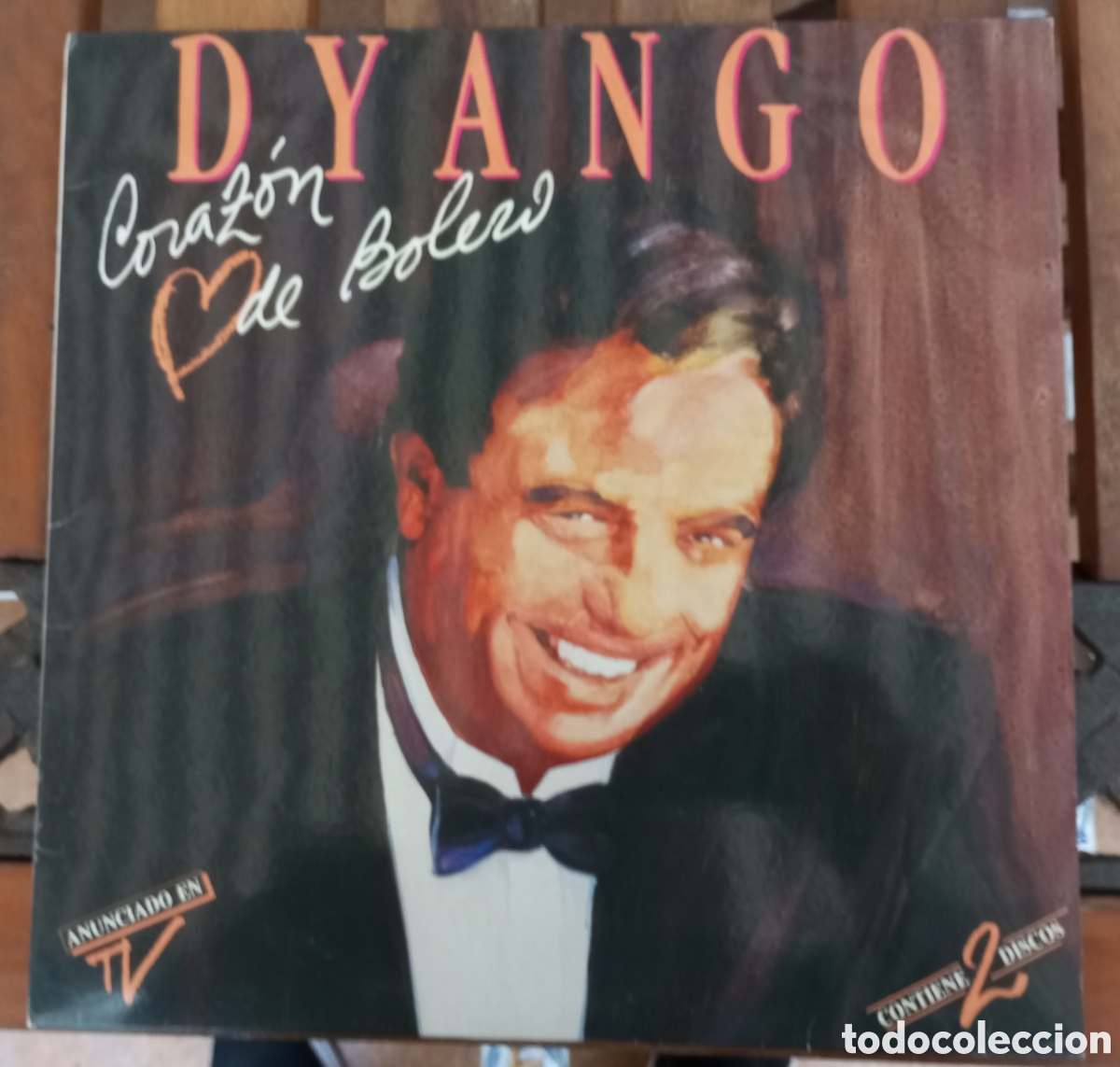 Discos de vinilo: Dyango coraz&oacute;n de bolero 2 lps - Foto 1