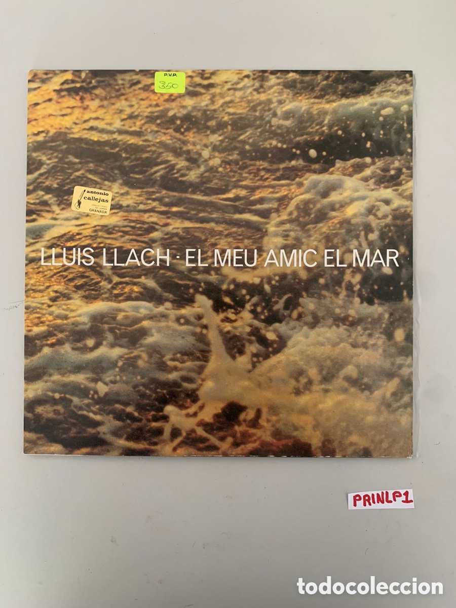 Discos de vinilo: LLUIS LLACH - EL MEU AMIC EL MAR. ARIOLA 1978 - Foto 1