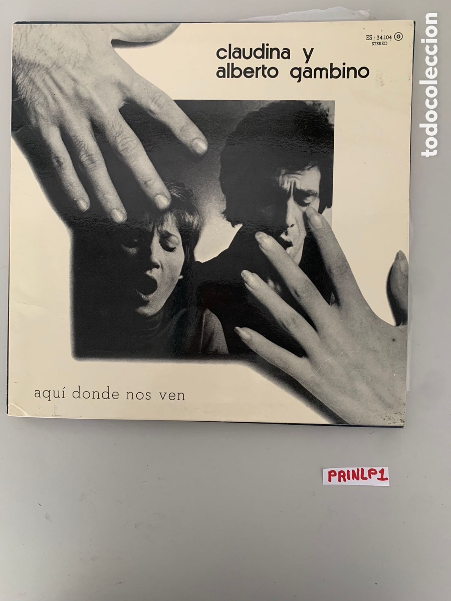 Discos de vinilo: CLAUDINA Y ALBERTO GAMBINO - Foto 1