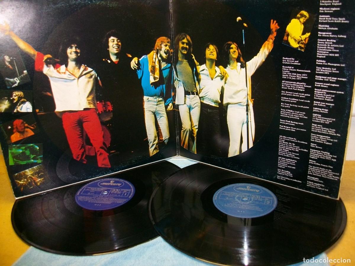 Discos de vinilo: 10cc &ndash; Live And Let Live DOBLE LP - Foto 3