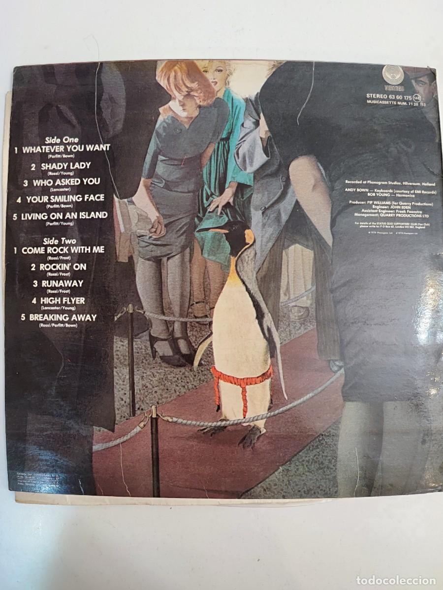 Discos de vinilo: Disco Vinilo Status Quo &rdquo;Whatever You Want&rdquo; - Foto 2