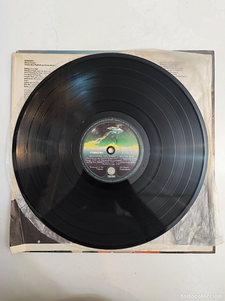 Discos de vinilo: Disco Vinilo Status Quo &rdquo;Whatever You Want&rdquo; - Foto 5