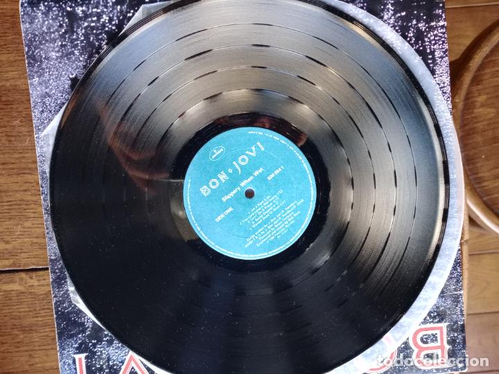 Discos de vinilo: Bon Jovi - slippery when wet - Foto 6