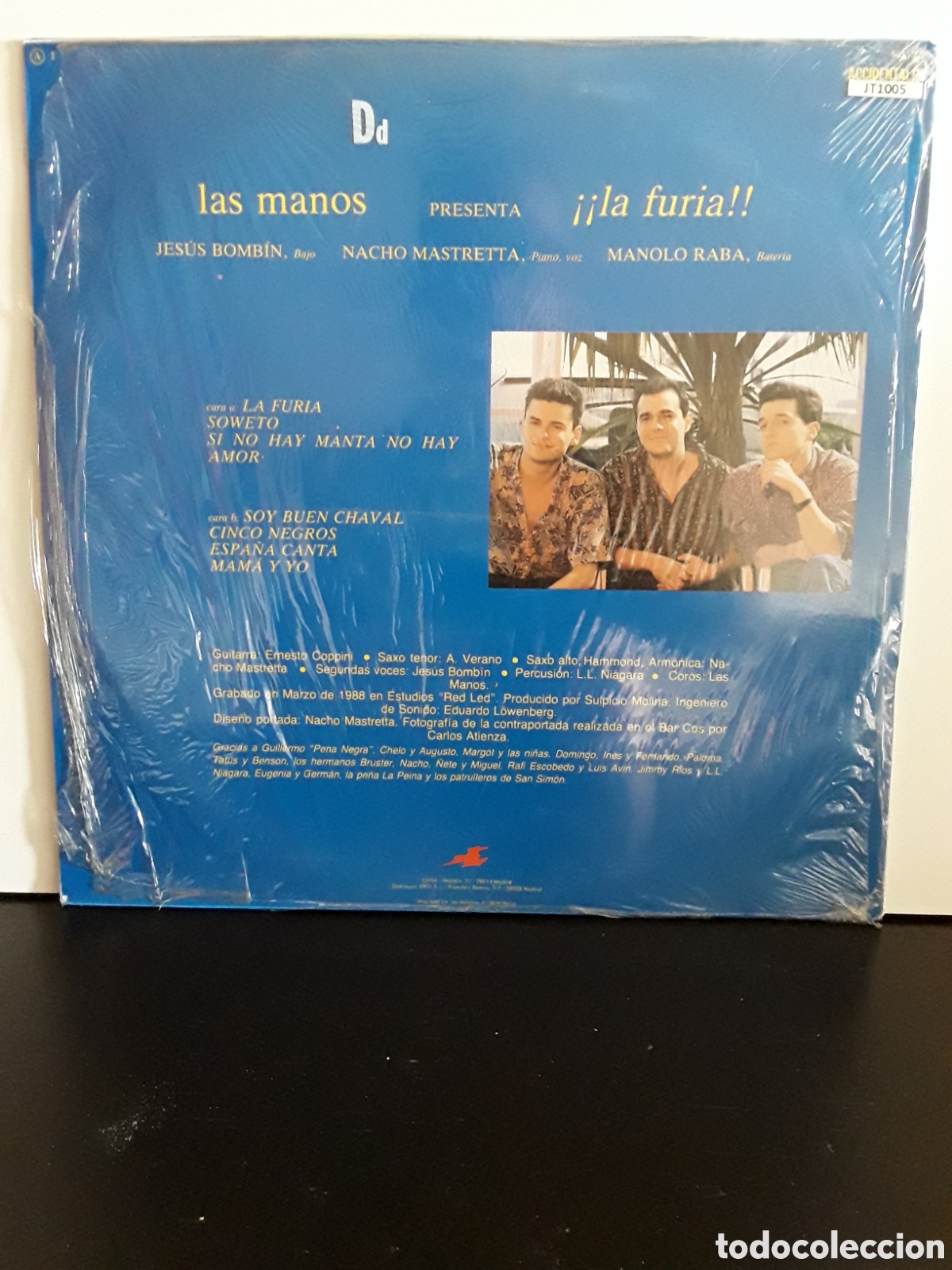 Discos de vinilo: Las Manos De Orlac &lrm;&ndash; La Furia - Foto 2