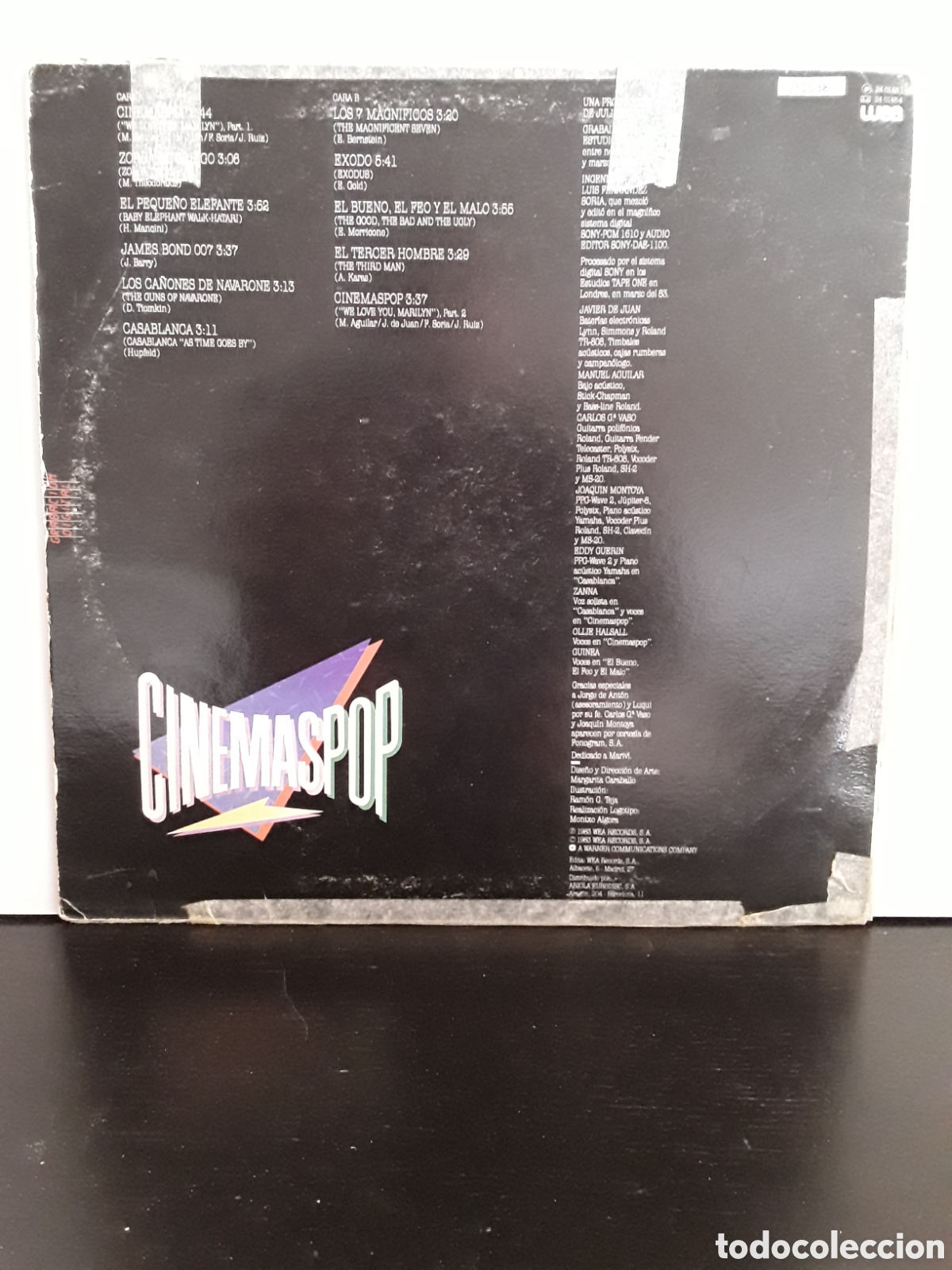 Discos de vinilo: Cinemaspop &lrm;&ndash; Cinemaspop - Foto 2