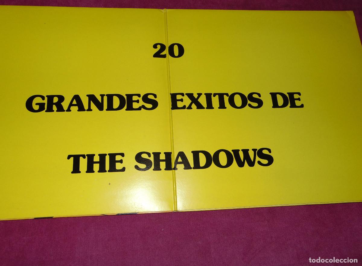 Discos de vinilo: THE SHADOWS - 20 GRANDES EXITOS - EN DOBLE LP - Foto 3