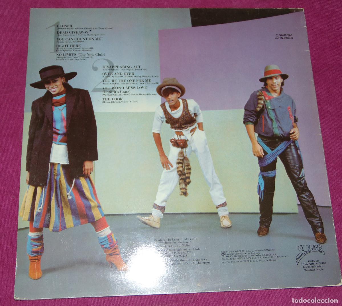 Discos de vinilo: Shalamar &ndash; The Look - LP 1983 - Foto 2