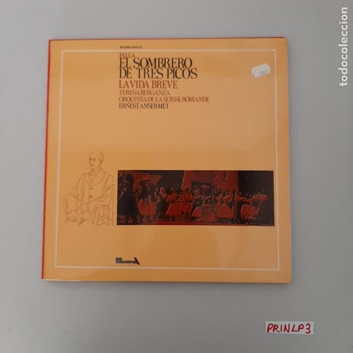 Discos de vinilo: El sombrero de tres picos - Foto 1