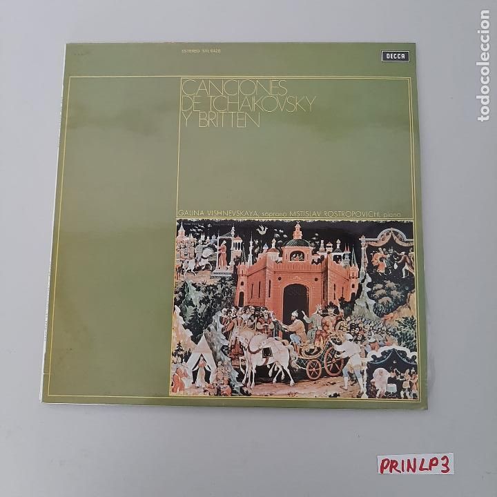 Discos de vinilo: Canciones de Tchaikovsky - Foto 1