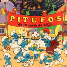 Dischi in vinile: PITUFOS - DE LA SERIE DE TV. / LA ESCUELA PITUFA, EL HIPITUFO.../ LP COLUMBIA 1983 RF-18723