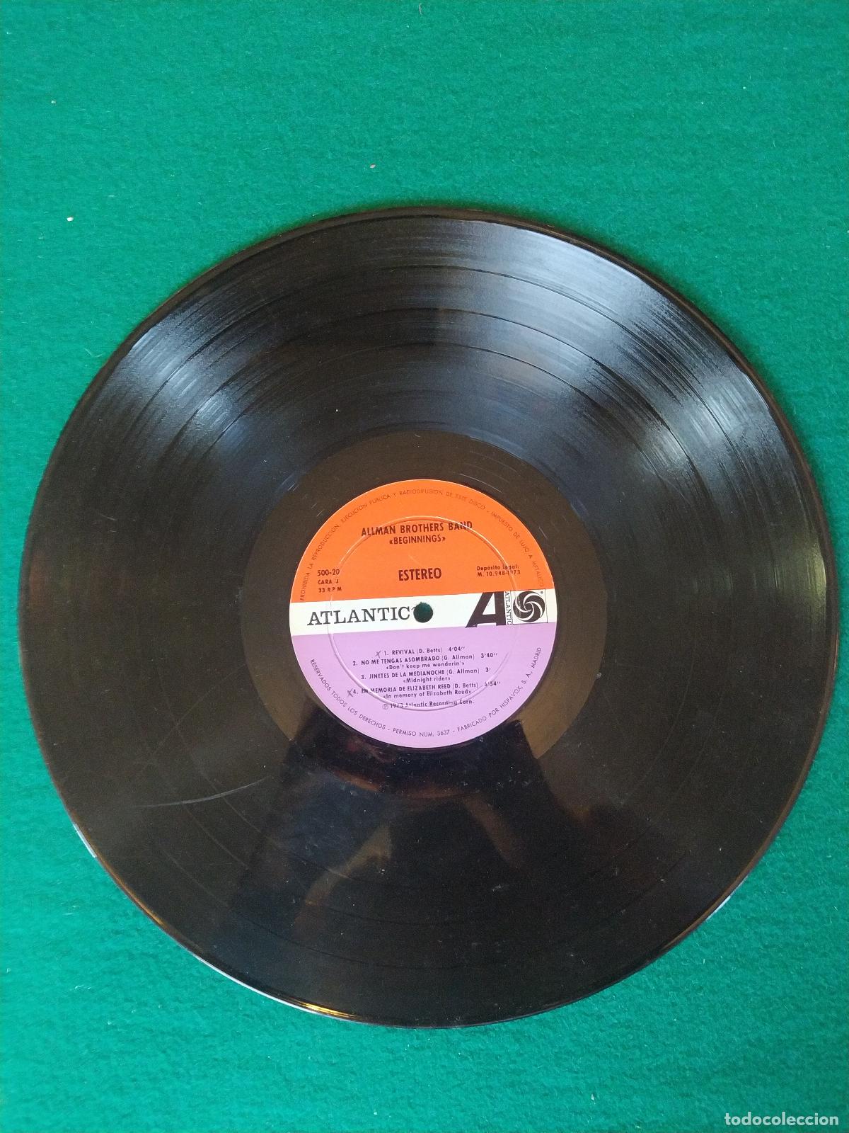 Discos de vinilo: Allman Brothers Band &ndash; Beginnings - Foto 3