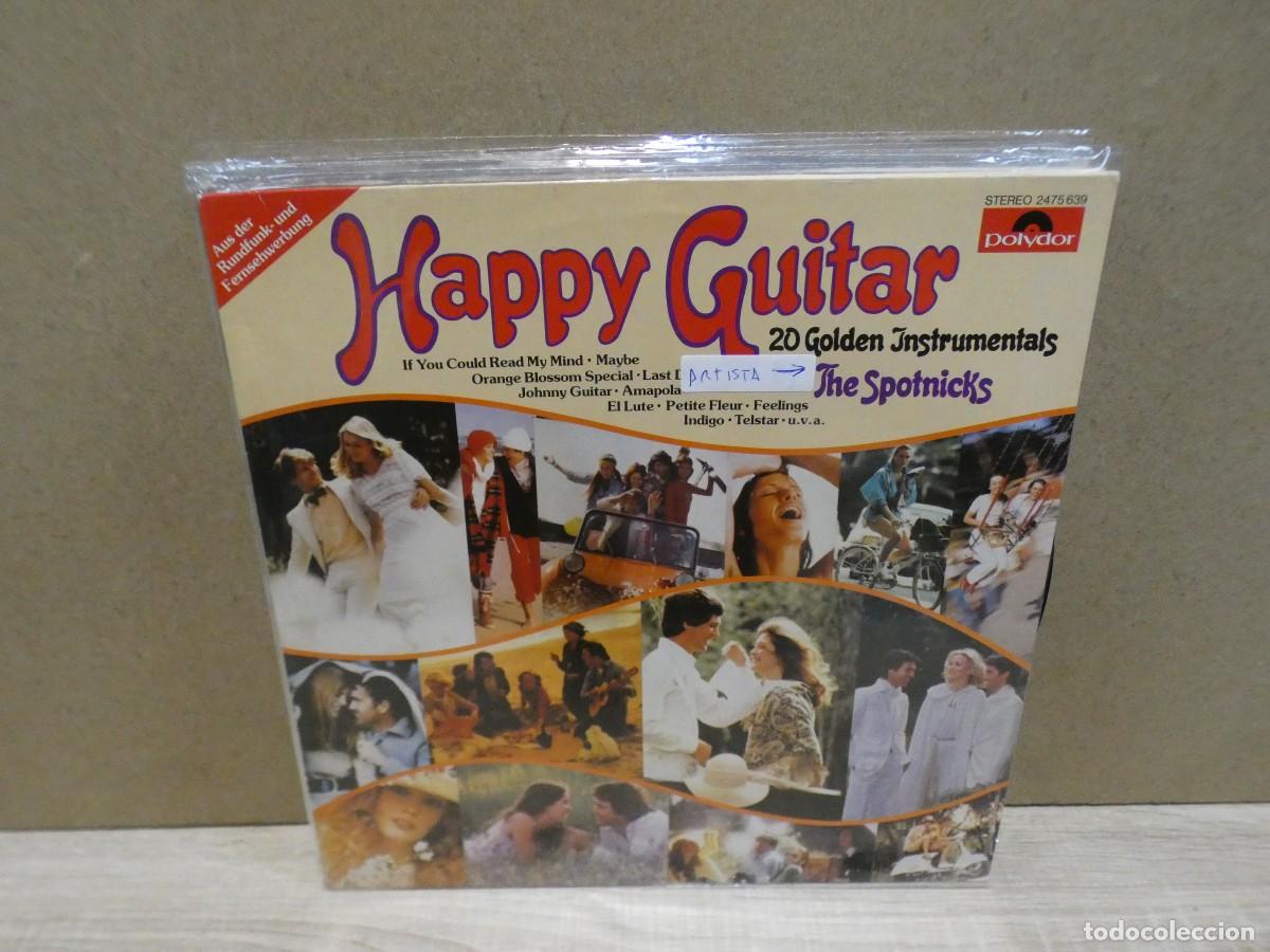 Vinyl-Schallplatten: ARKANSAS1980 PACC274 LP OPTIMO ESTADO GENERAL THE SPOTNICKS HAPPY GUITAR 20 GOLDEN INSTRUMENTALS