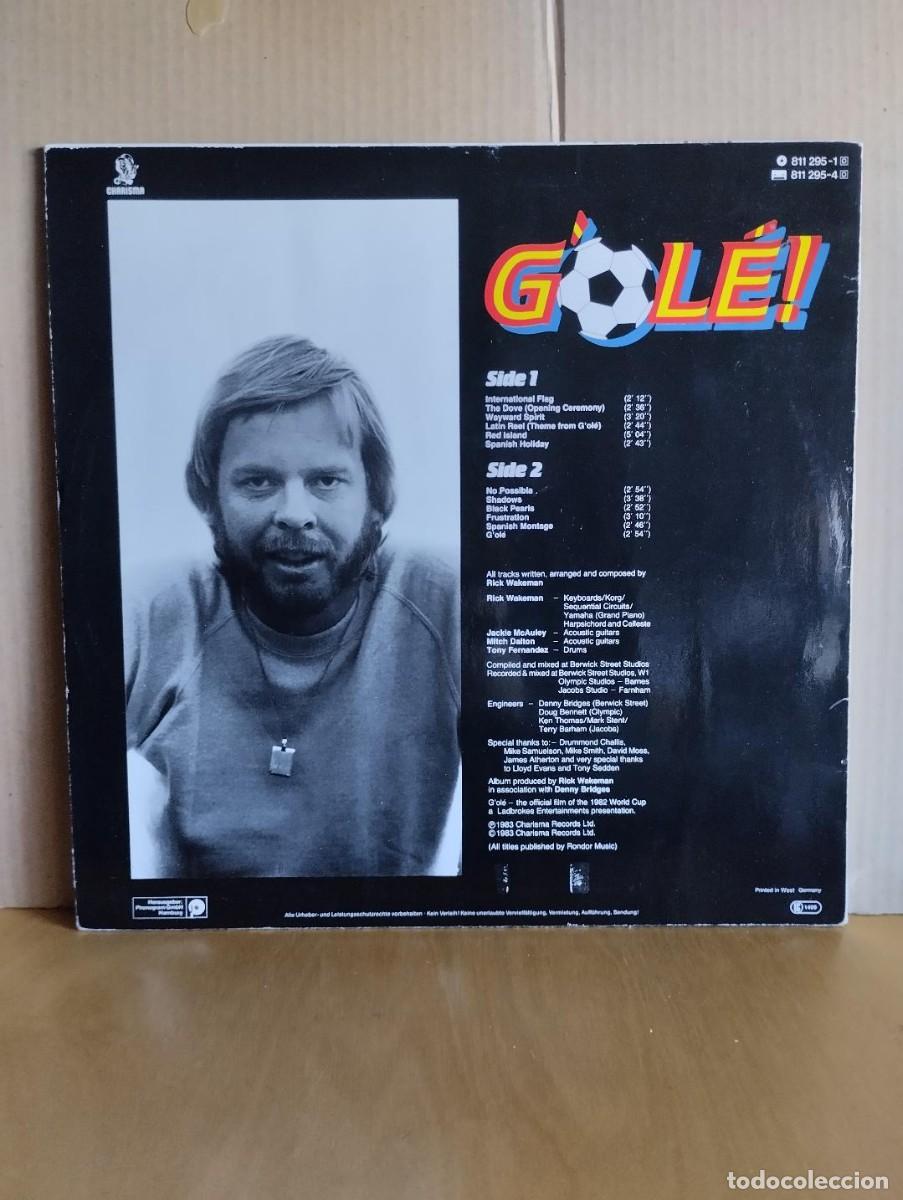 Discos de vinilo: RICK WAKEMAN --- GOLE ! - B.S.O. - Foto 2