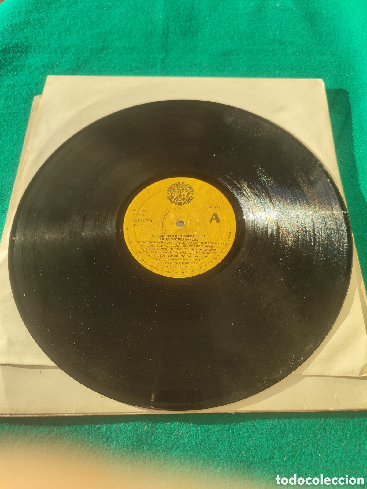 Discos de vinilo: VILLANCICOS DE SIEMPRE VOL.3 - Foto 3