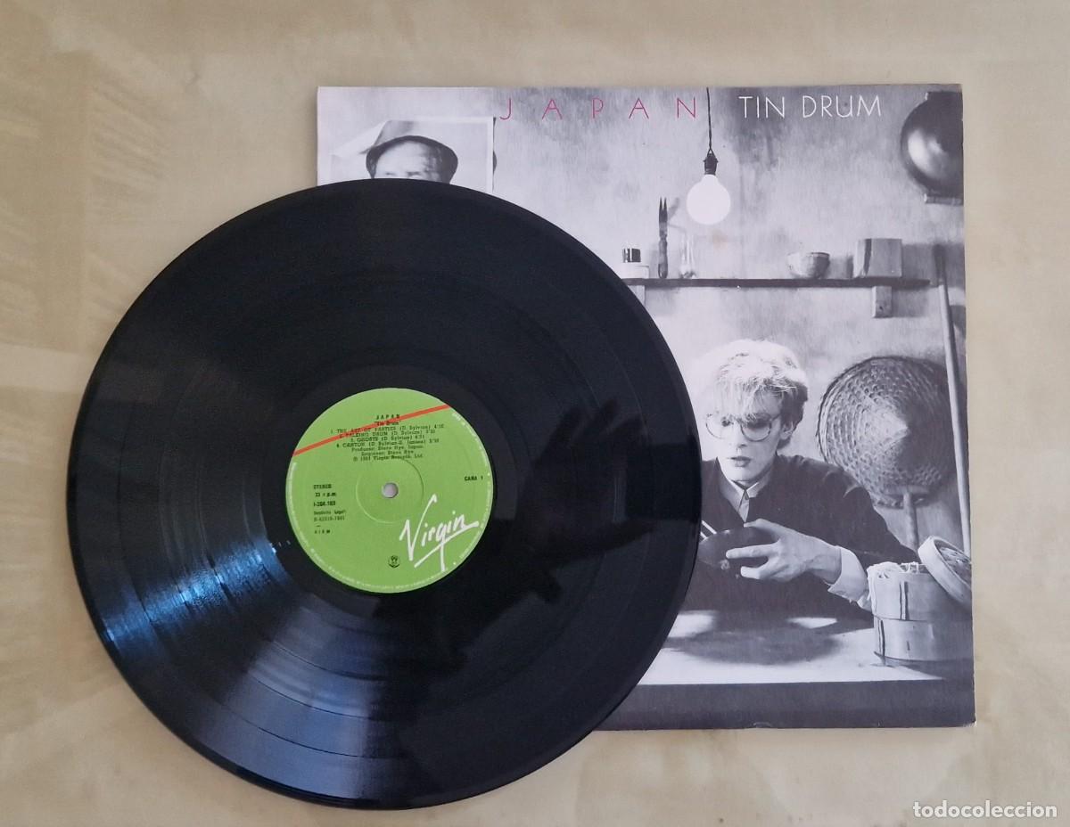Discos de vinilo: JAPAN - TIN DRUM LP 1982 (VIRGIN) ESPA&Ntilde;A - Foto 2