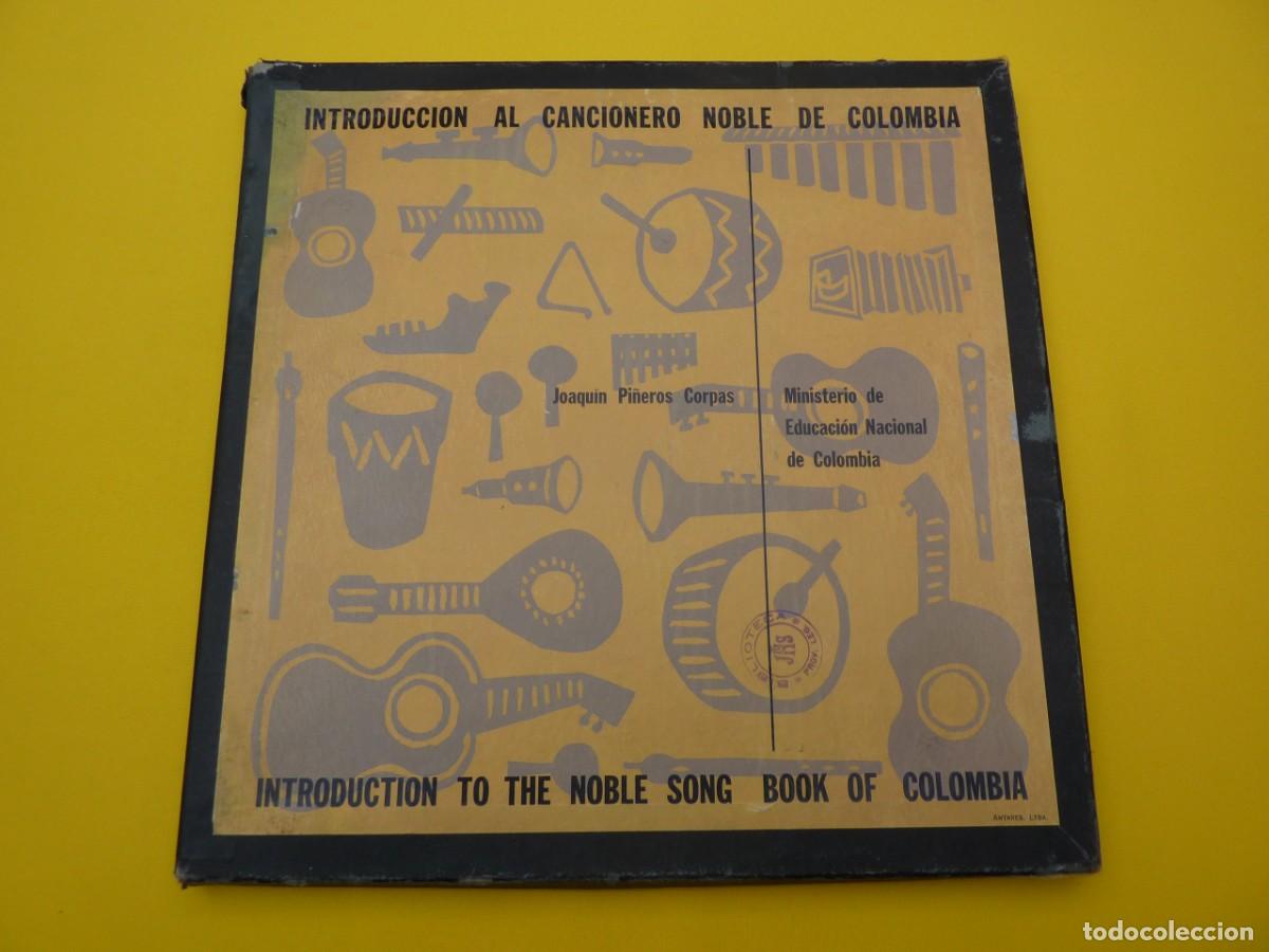 Disques de vinyle: 3 LP BOX JOAQUIN PI&Ntilde;EROS - Cancionero Noble De Colombia -COLOMBIA Press (VG/EX-/EX-/EX-)