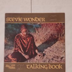 Discos de vinilo: STEVIE WONDER. TALKING BOOK. GATEFOLD. S-30064. ESPAÑA 1973. DISCO VG (SOBADO). CARÁTULA VG+.