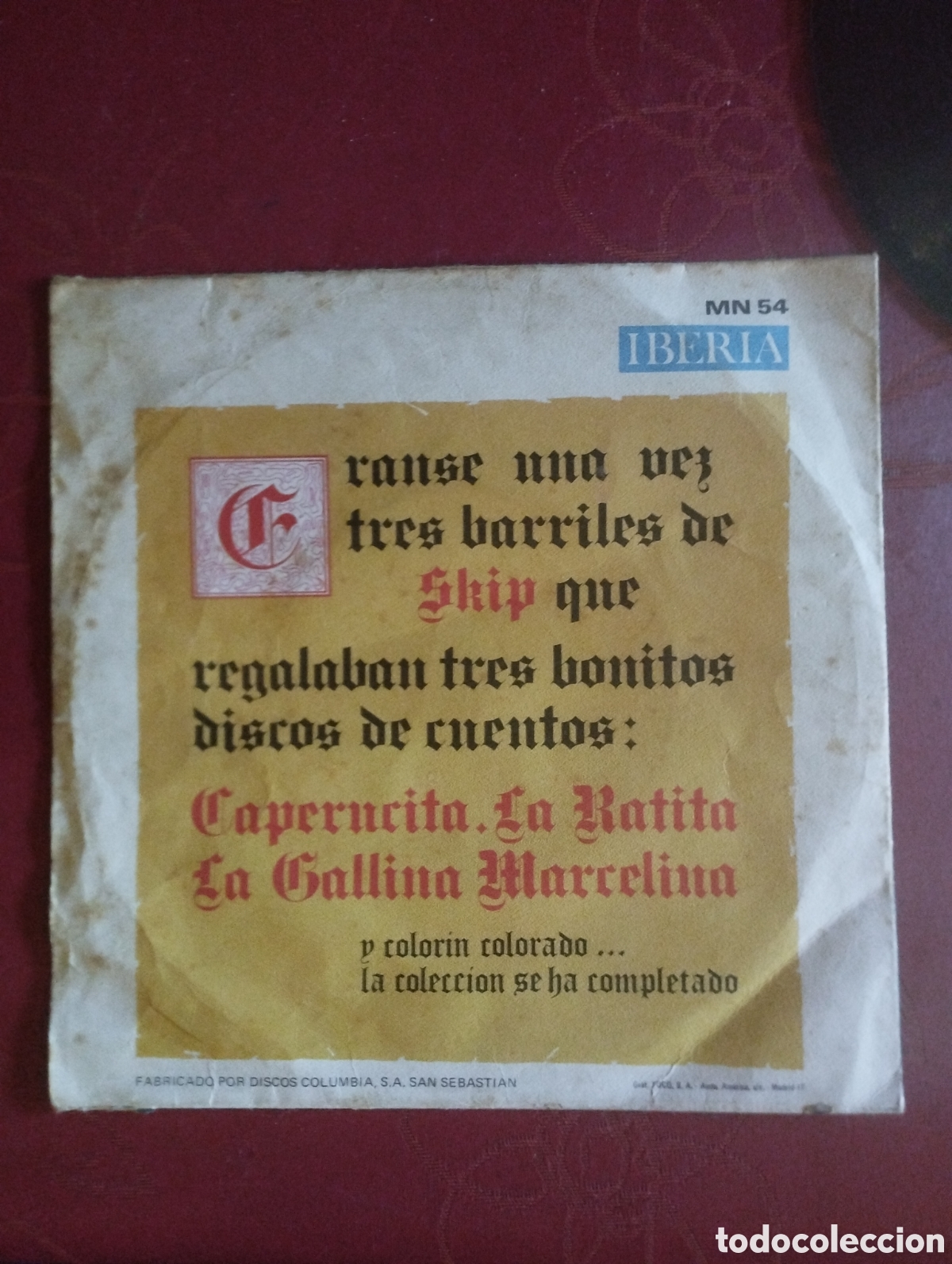 Discos de vinilo: La gallina Marcelina a&ntilde;o 1964 - Foto 2