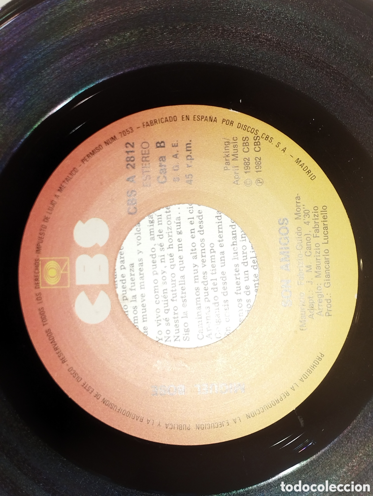Discos de vinilo: Miguel Bos&eacute; bravo muchachos - Foto 6