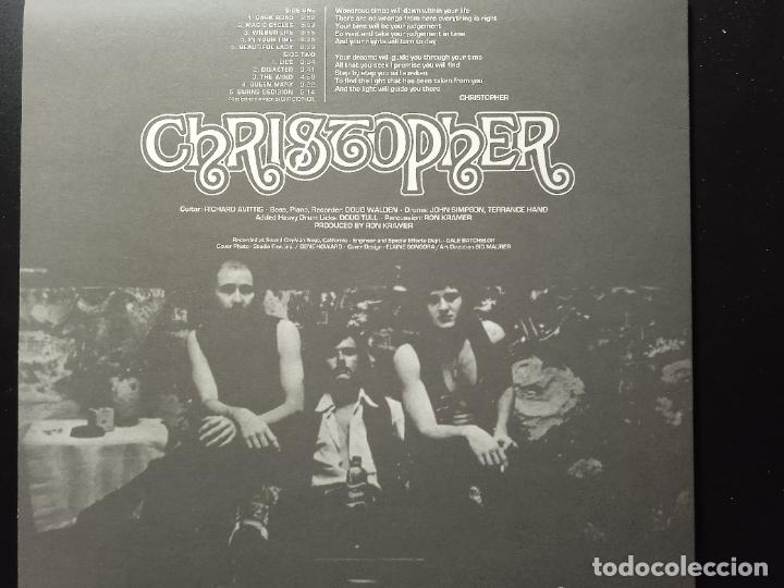 Discos de vinilo: CHRISTOPHER CHRISTOPHER LP SPAIN 2014 PEPETO TOP - Foto 2