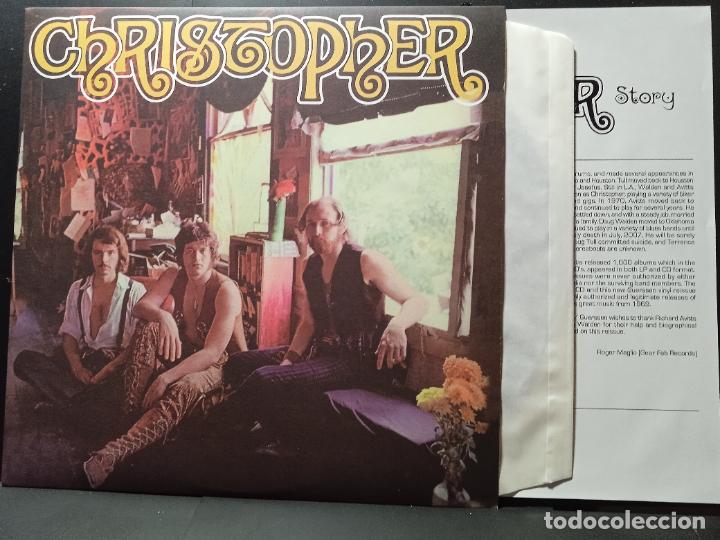 Discos de vinilo: CHRISTOPHER CHRISTOPHER LP SPAIN 2014 PEPETO TOP - Foto 1