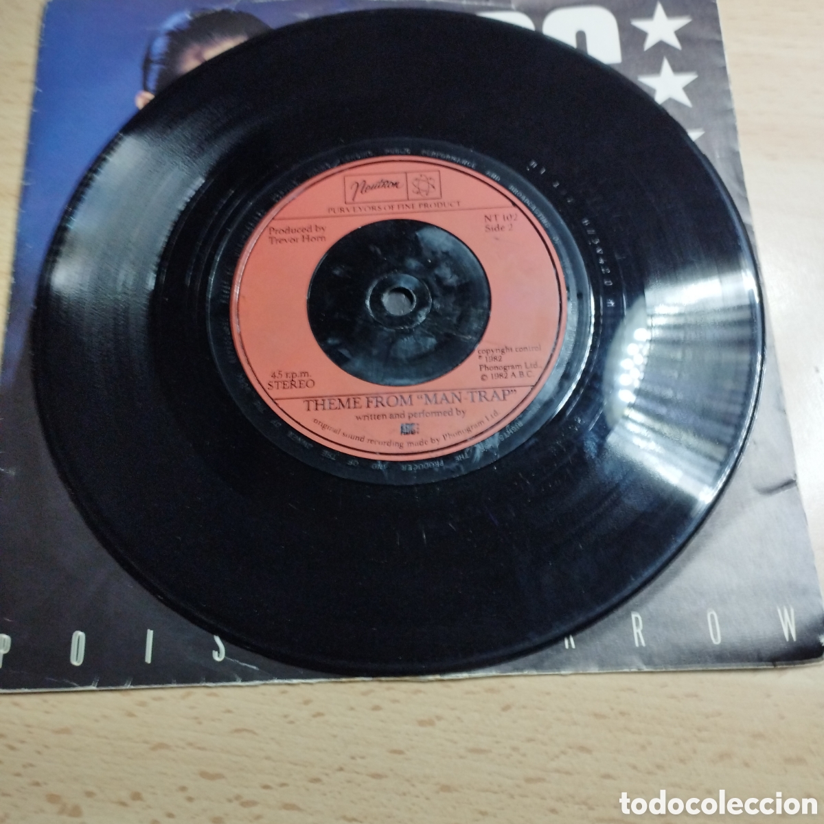 Discos de vinilo: Single 7&rdquo; ABC 1982 poison arrow + Theme from &rdquo; Man-trap&rdquo;. - Foto 4