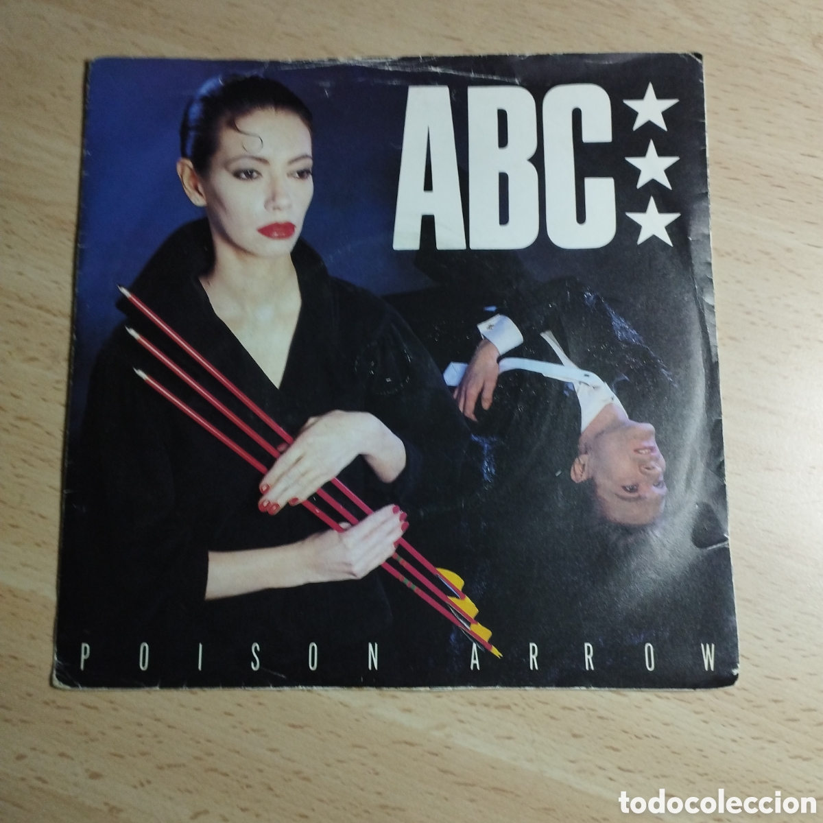 Discos de vinilo: Single 7&rdquo; ABC 1982 poison arrow + Theme from &rdquo; Man-trap&rdquo;. - Foto 1