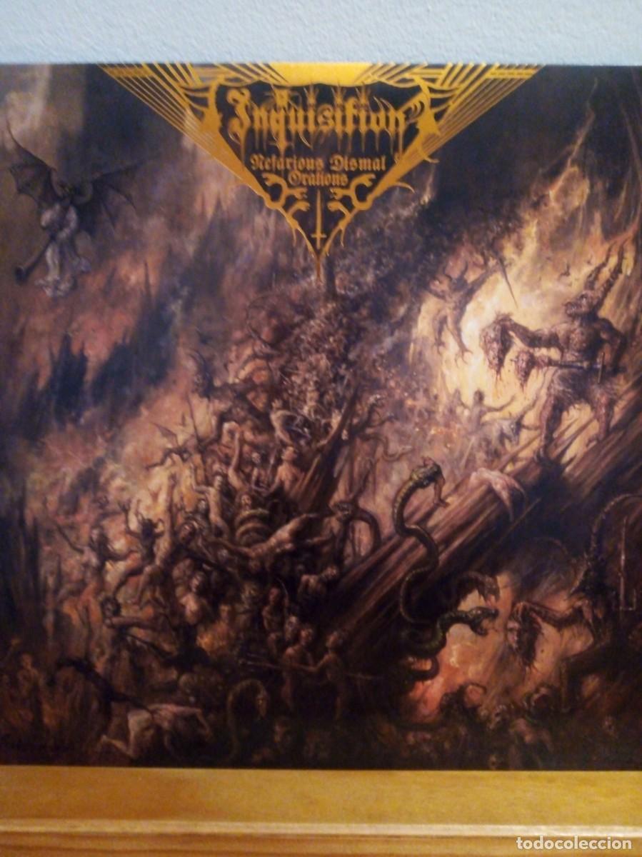 Discos de vinilo: Inquisiti&oacute;n, Nefarious dismal orations l&iacute;mited edition - Foto 2