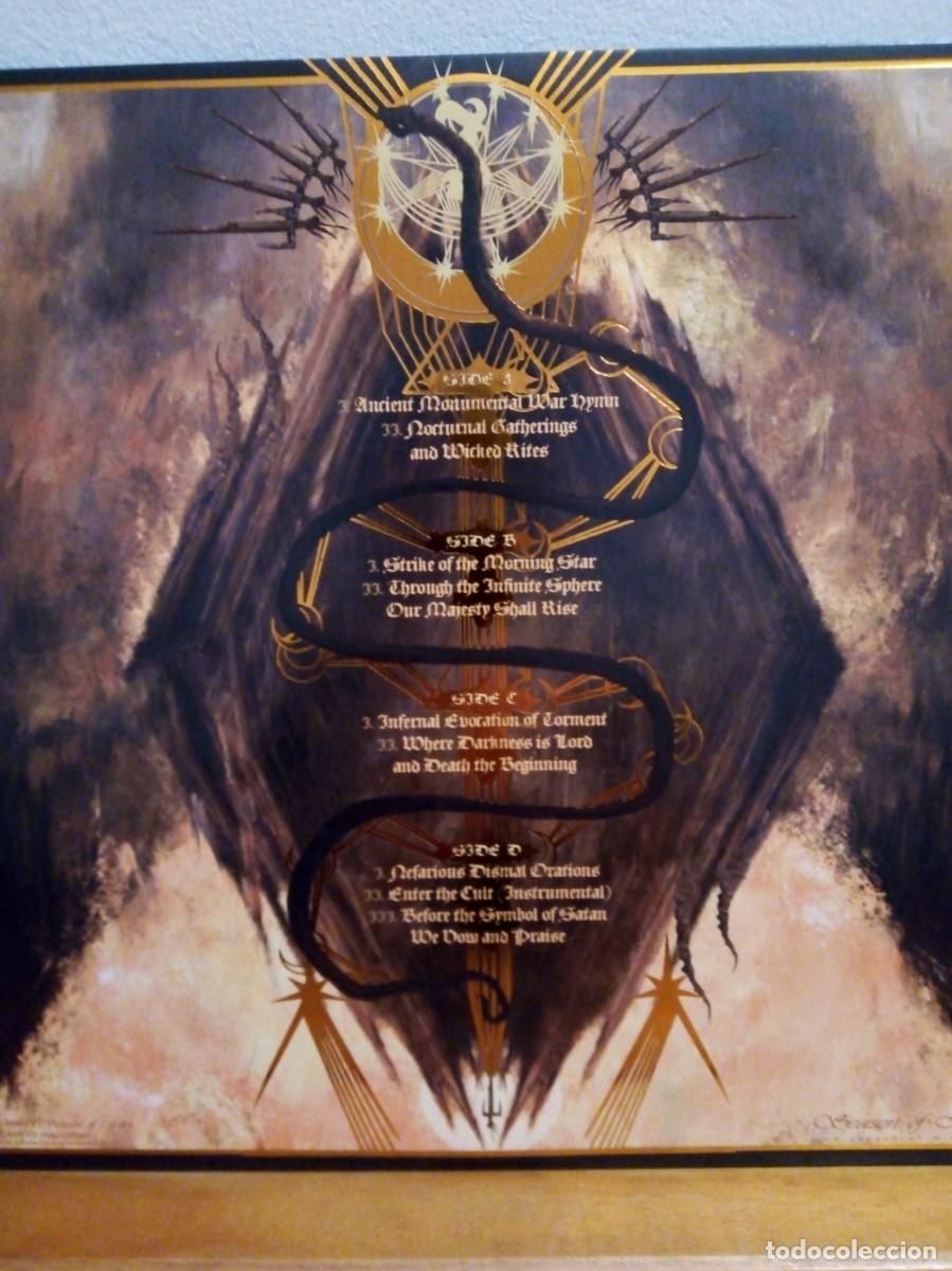 Discos de vinilo: Inquisiti&oacute;n, Nefarious dismal orations l&iacute;mited edition - Foto 4