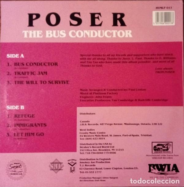 Discos de vinilo: Poser &lrm;&ndash; The Bus Conductor - Foto 2