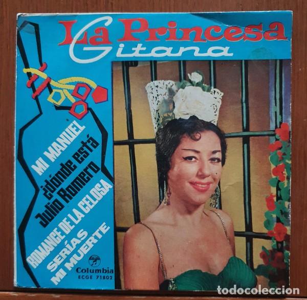 Discos de vinilo: La Princesa Gitana &ndash; Mi Manuel - Foto 1