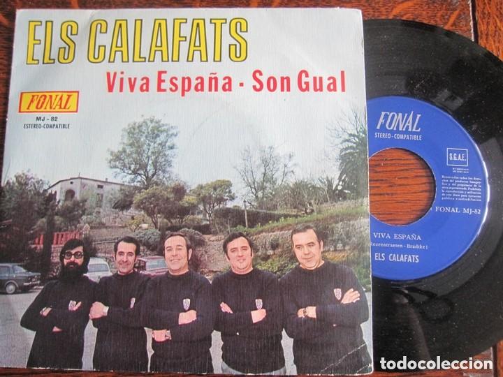 Discos de vinilo: ELS CALAFATS 5 SINGLES Y EP&acute;s - Foto 3