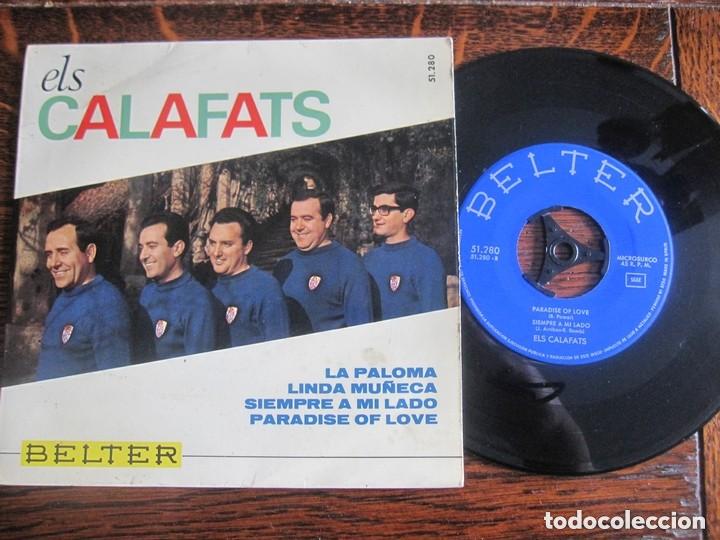 Discos de vinilo: ELS CALAFATS 5 SINGLES Y EP&acute;s - Foto 5