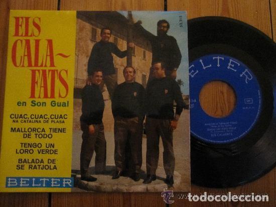 Discos de vinilo: ELS CALAFATS 5 SINGLES Y EP&acute;s - Foto 1