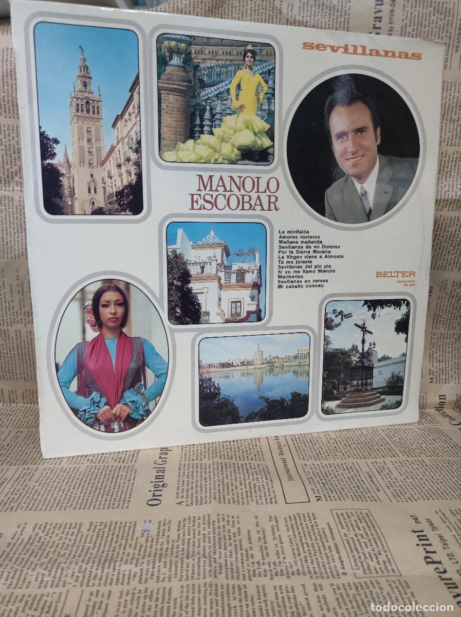 Discos de vinilo: Manolo Escobar &ndash; Sevillanas - Foto 1