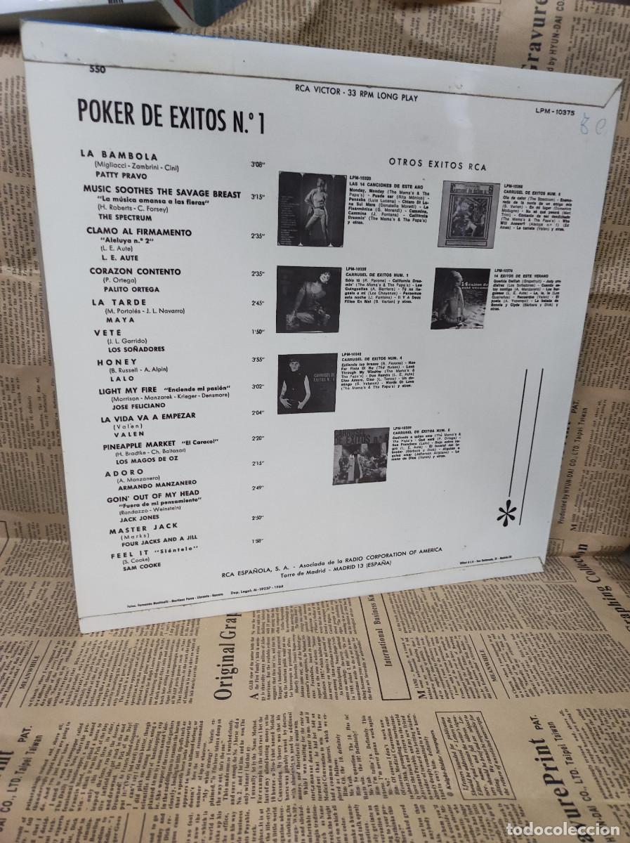 Discos de vinilo: Poker De Exitos N. 1 - Foto 2