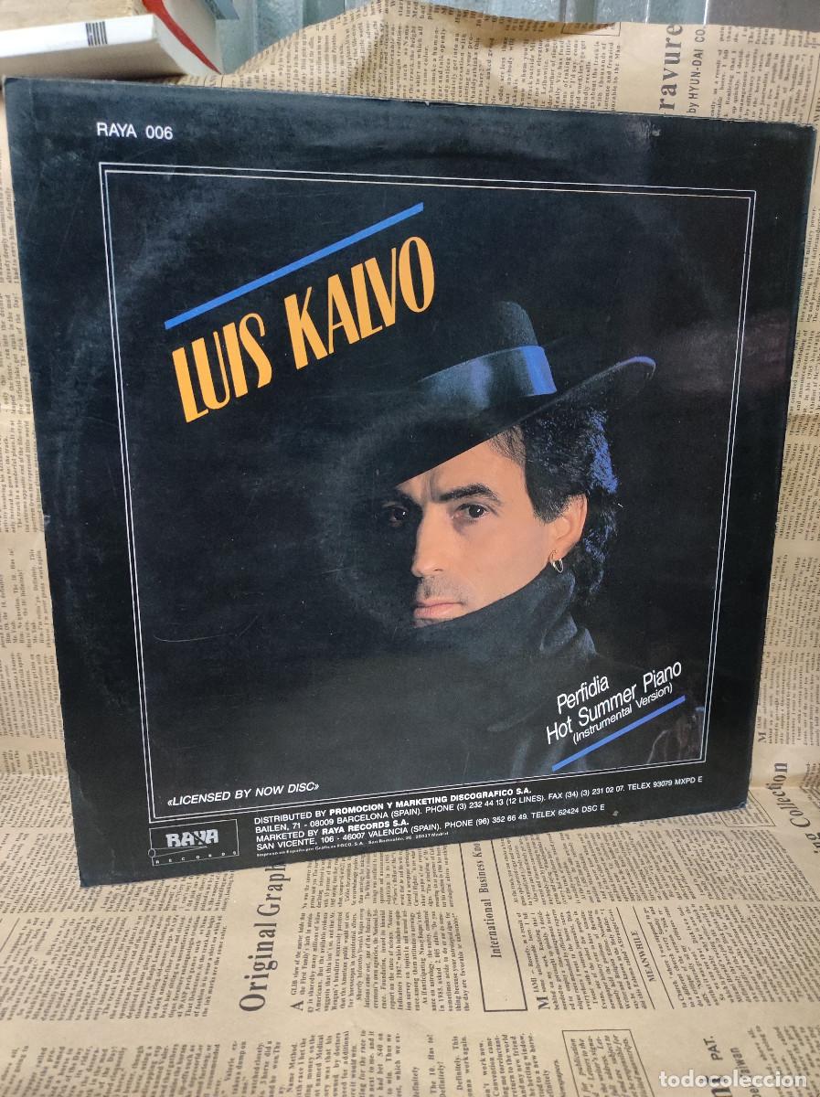 Discos de vinilo: Luis Kalvo &ndash; Perfidia - Foto 2
