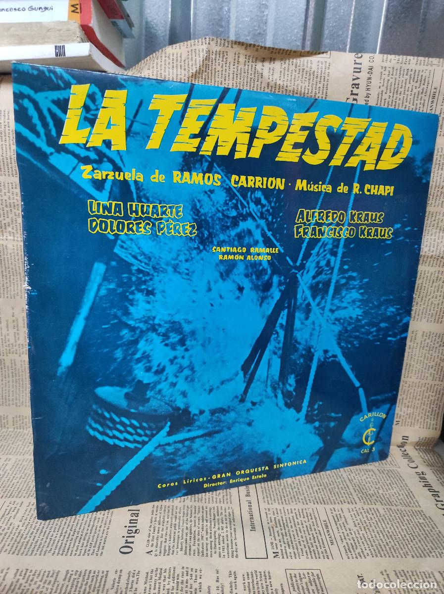 Discos de vinilo: Miguel Ramos Carri&oacute;n, Chap&iacute; &ndash; La Tempestad - Foto 1
